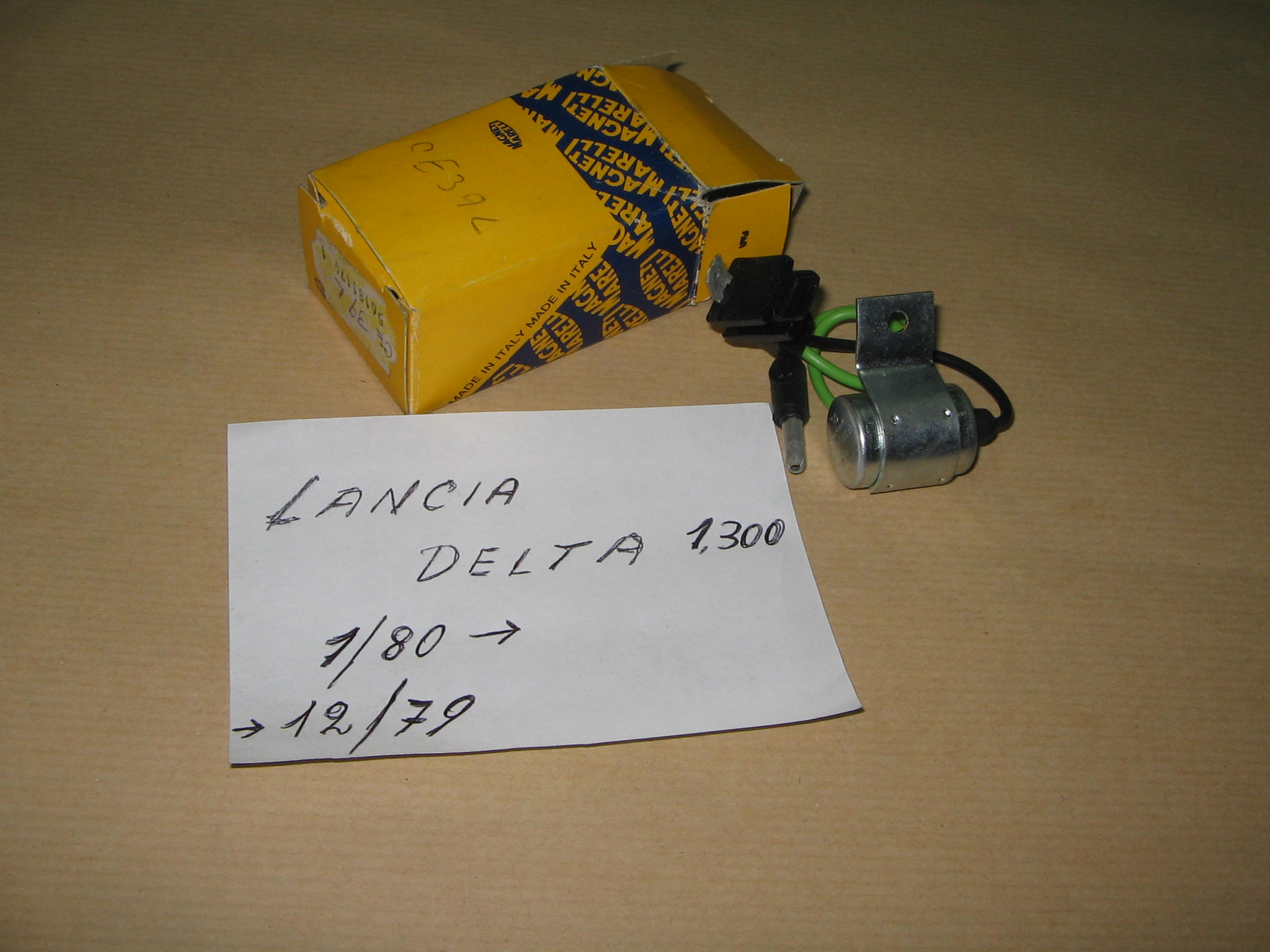 LANCIA DELTA CONDENSATORE N. 20520